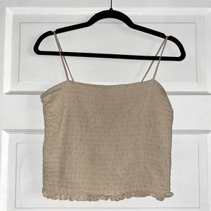 Abercrombie Smocked Cami